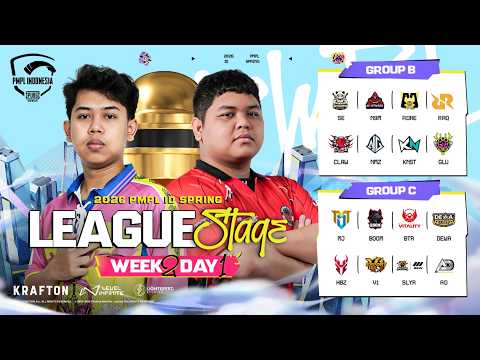 [ID] 2026 PMPL ID Spring League stage | Week 2 Day 1