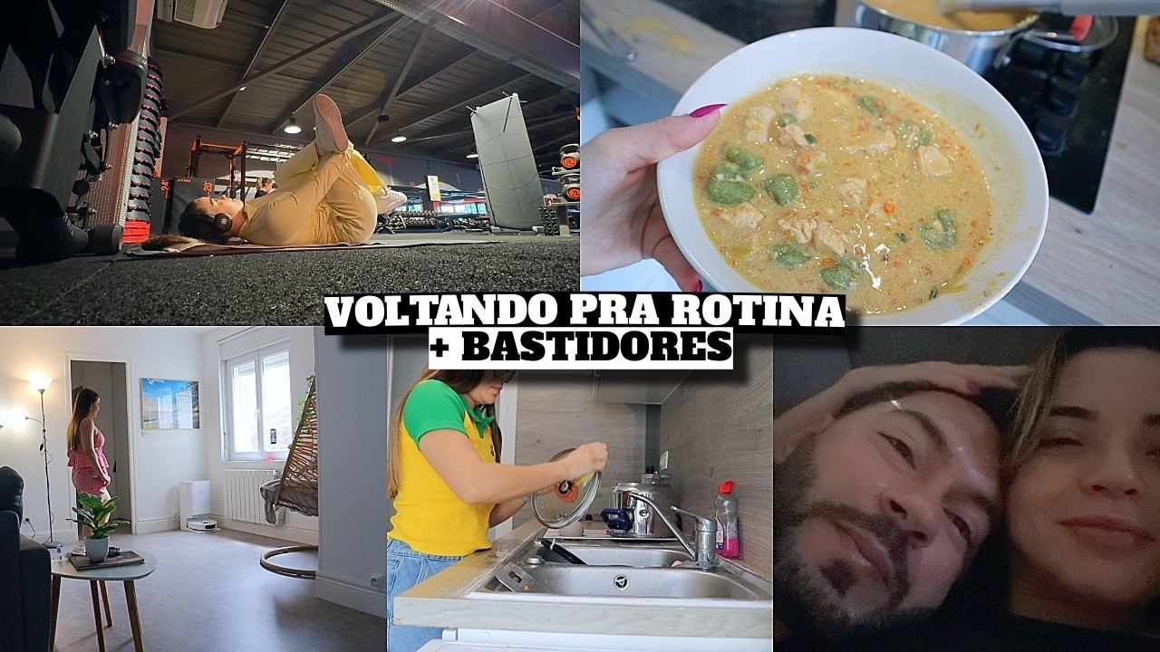 VOLTANDO PRA ROTINA, SOPA DE FRANGO COM NHOQUE, BASTIDORES e muito mais ❤️ - Bruna Paula