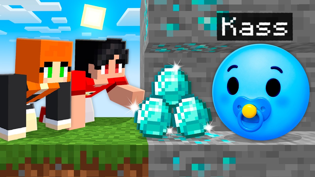 JOGUEI como BEBÊ VERITY no minecraft