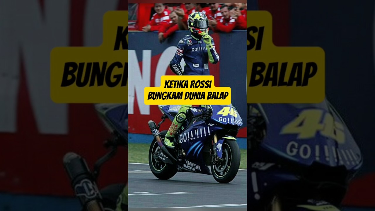 Ketika Rossi Balas Honda di Balapan Pertama Yamaha #beritamotogp #motogp #valentinorossi #motogp2026