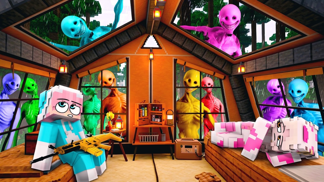 MOMON & ATUN MELIHAT VERITY WARNA WARNI DALAM CAMPING @BANGJBLOX