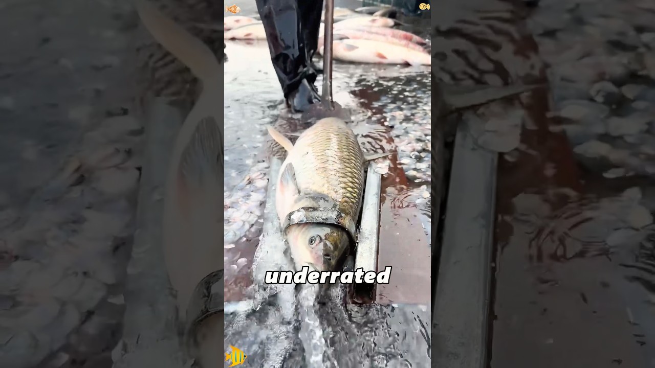 Fish scales can also be made into delicious food#didyouknow #knowledge #fyp #amazing #asmr