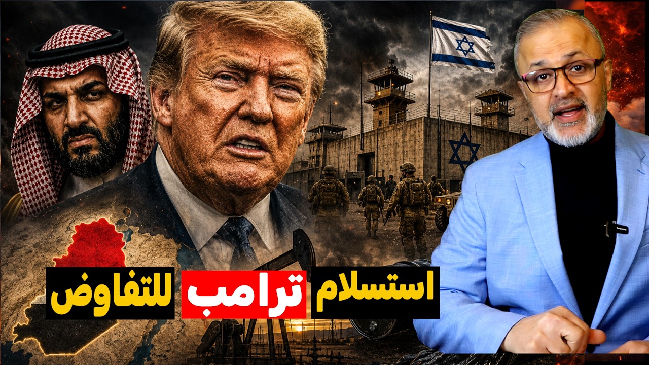فضيحة القرن: قاعدة إسرائيلية سرية في العراق.. وخطة ترامب لسرقة النفط تتنفذ الآن!