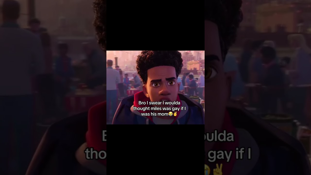 the DJ a real one😭#spiderman#milesmorales#atsv#fyp#spidermanacrossthespiderverse#marvel