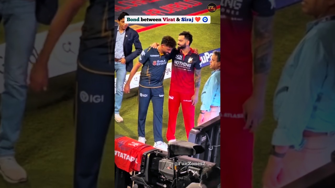 Bond between Virat & siraj ❤️ 🧿 #viratkohli #mohammedsiraj