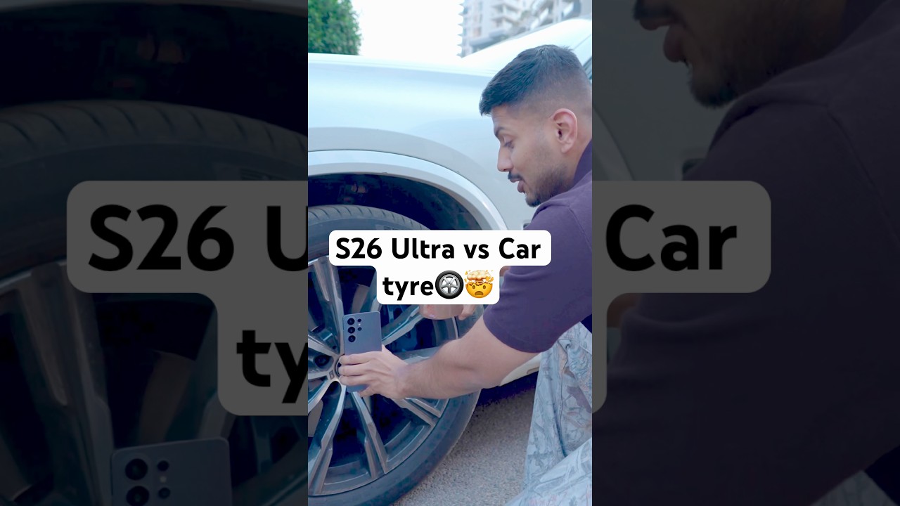 S26 Ultra vs Car 🚘