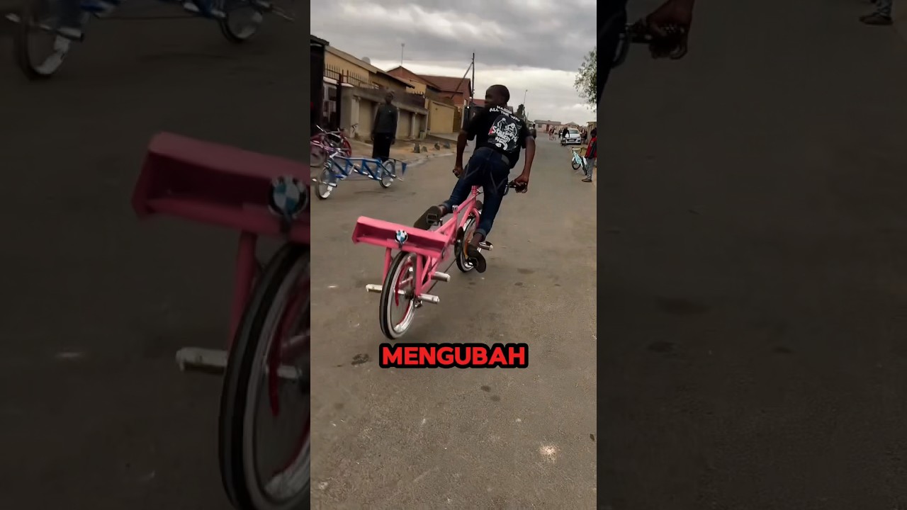 Mengubah Sepeda Bekas Jadi Sepeda Drift