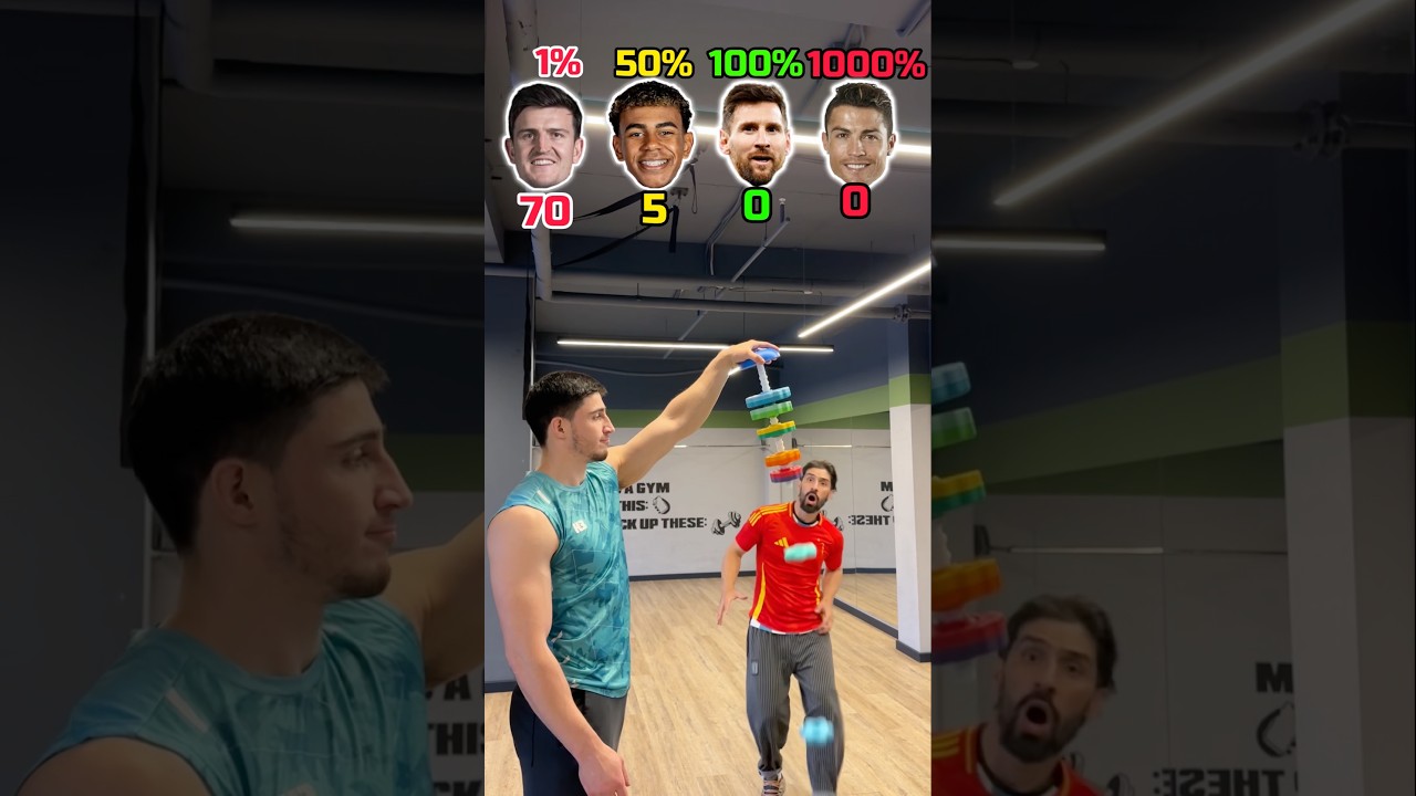 🏃 SPEED CHALLENGE: FOOTBALLERS VS DISCS! ⚽💿🏆