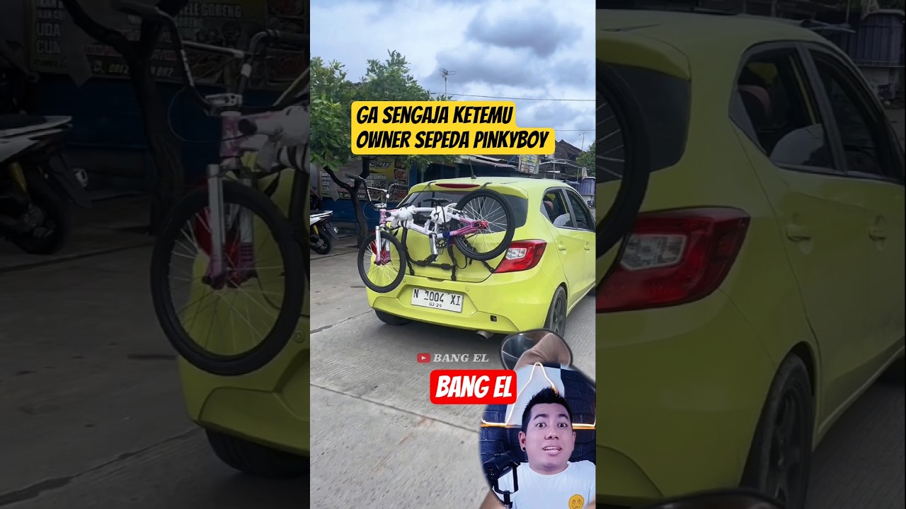 Senang nya ketika dijalan ketemu suhu onthel balap #shorts #reactionvideo #fypvideo #eldanboyn