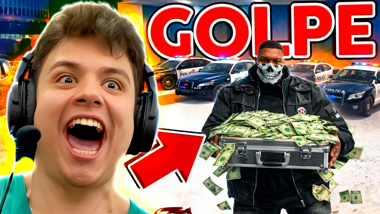 ROUBEl CARRO da PM e GUARDEI na GARAGEM 😱 GTA RP (Paulinho o LOKO)