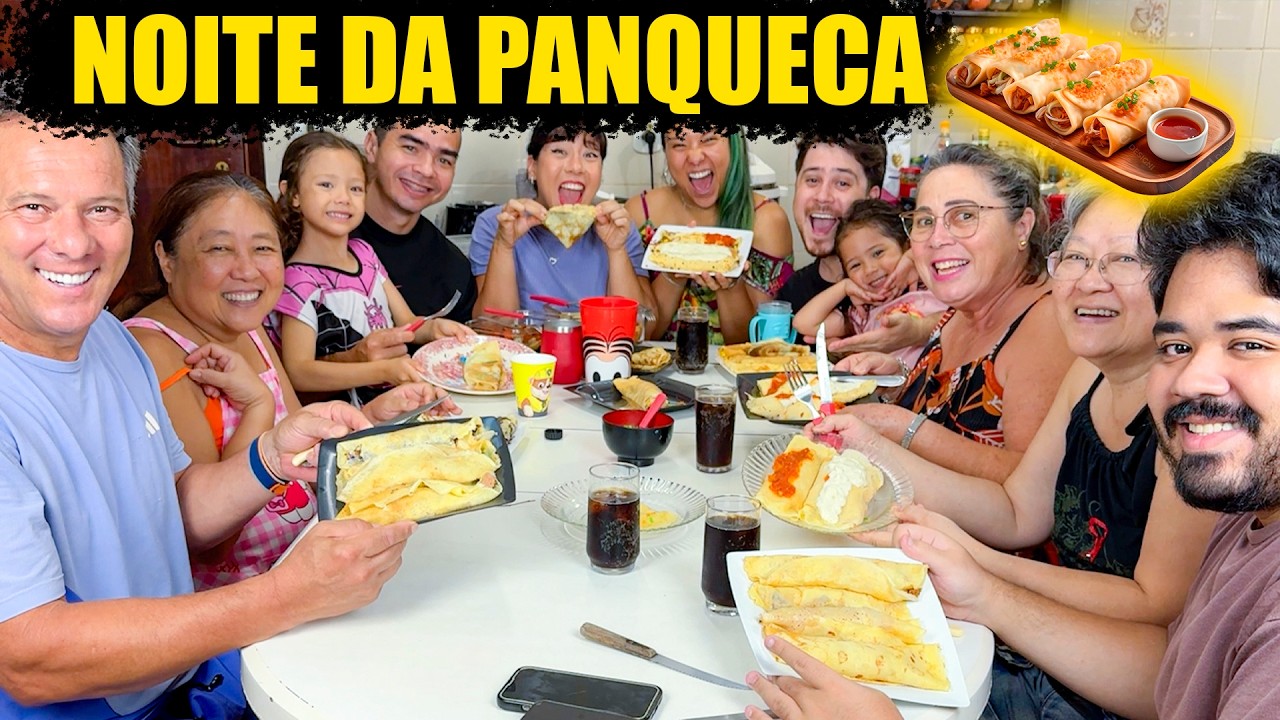 NOITE DA PANQUECA EM FAMÍLIA | Blog das irmãs