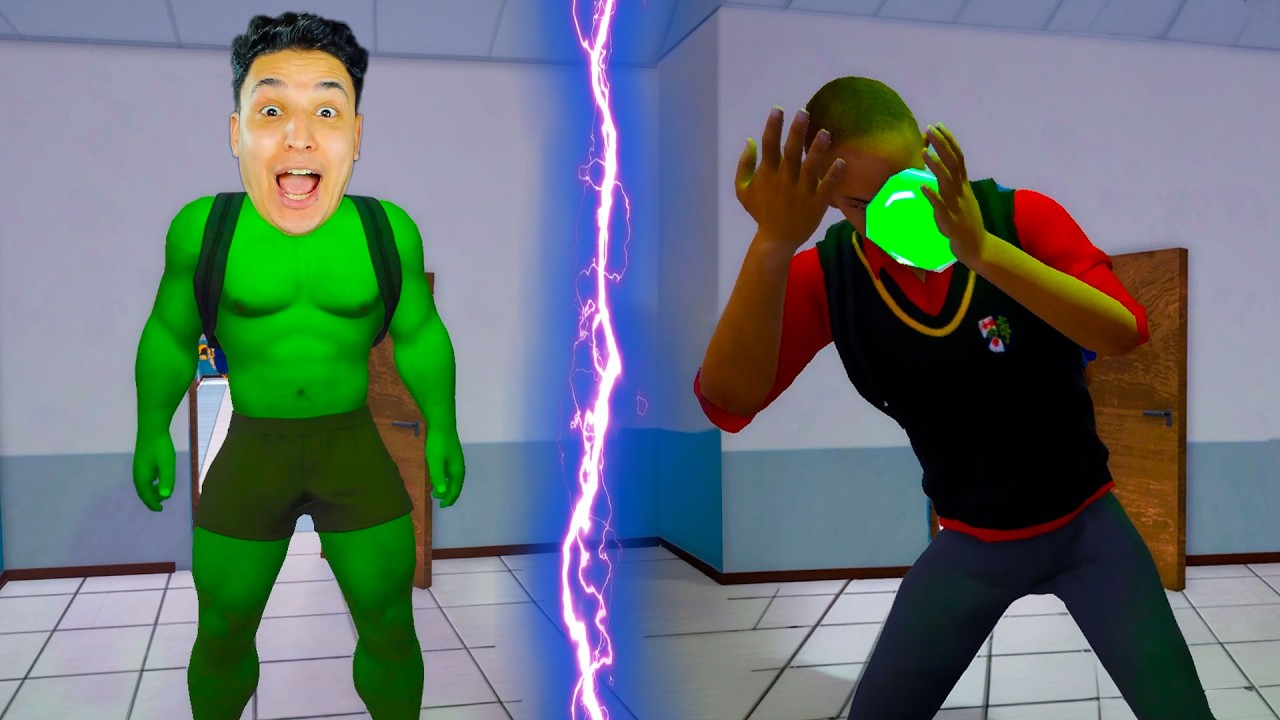 شربت مادة حولتني الى هالك العملاق وانا فى المدرسة !!