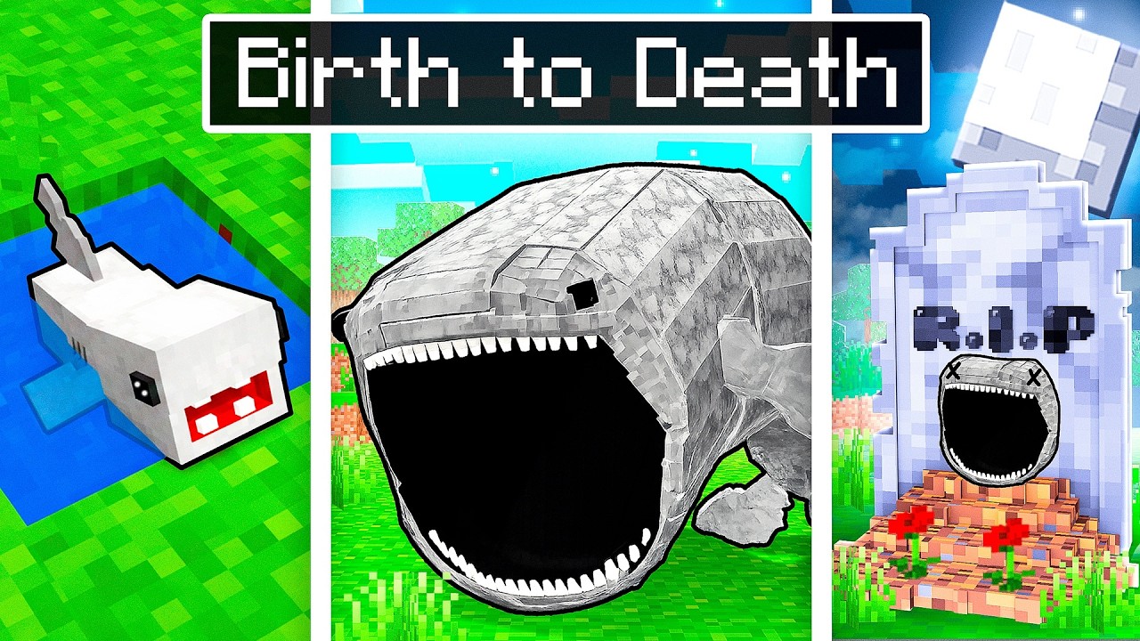 BIRTH to DEATH of a BLOOP in Minecraft!