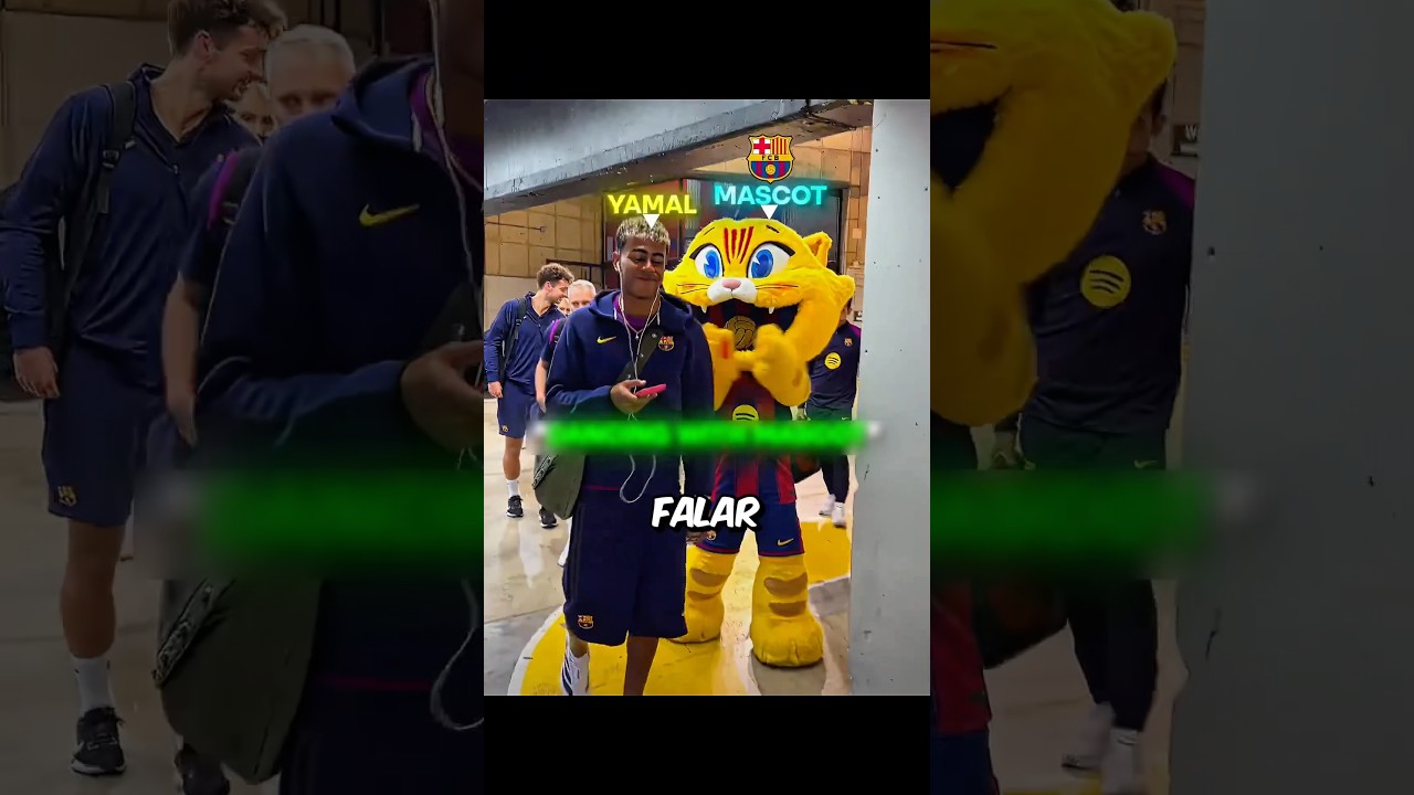 O YAMAL TEM ALGUM PROBLEMA COM ESSE MASCOTE😳😂