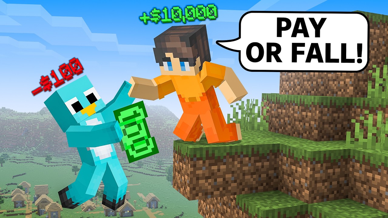 PRANKING My Friends to Become RICH in Minecraft