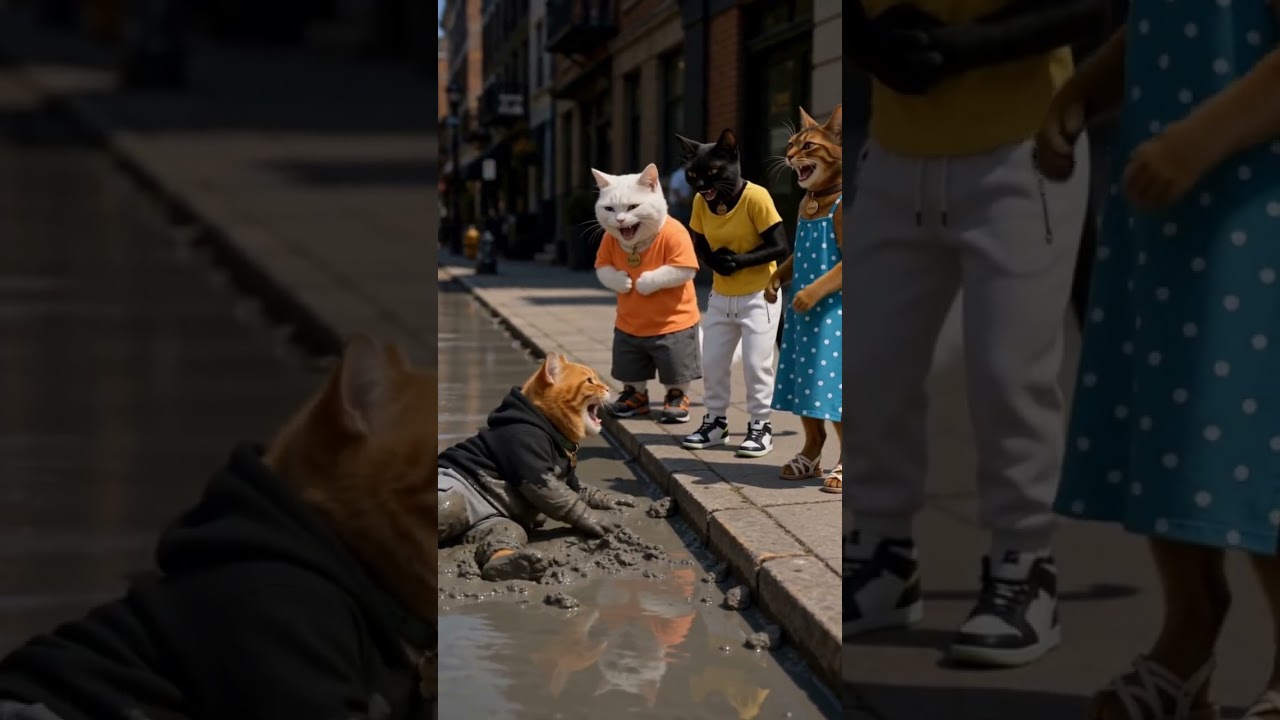 One Splash Changed This Cat Completely! 😹💦