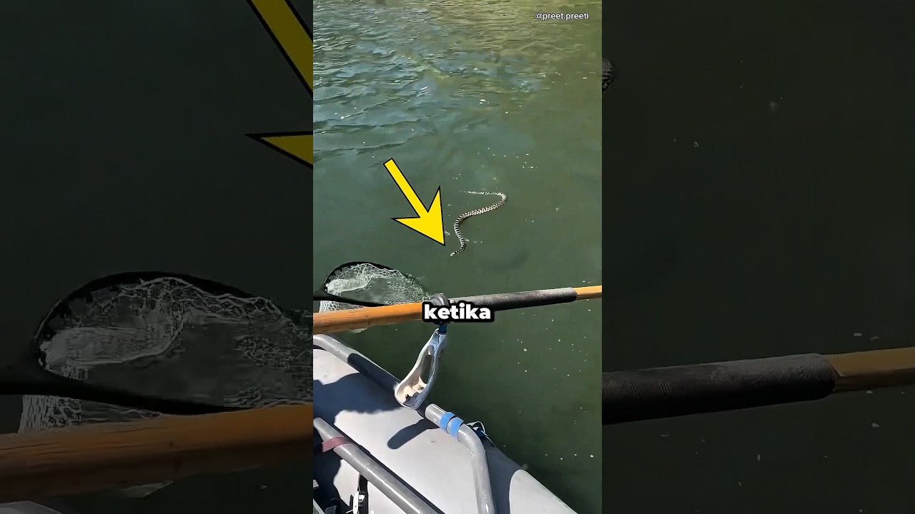 Begini Cara Mengusir Ular Yang Benar! 😧