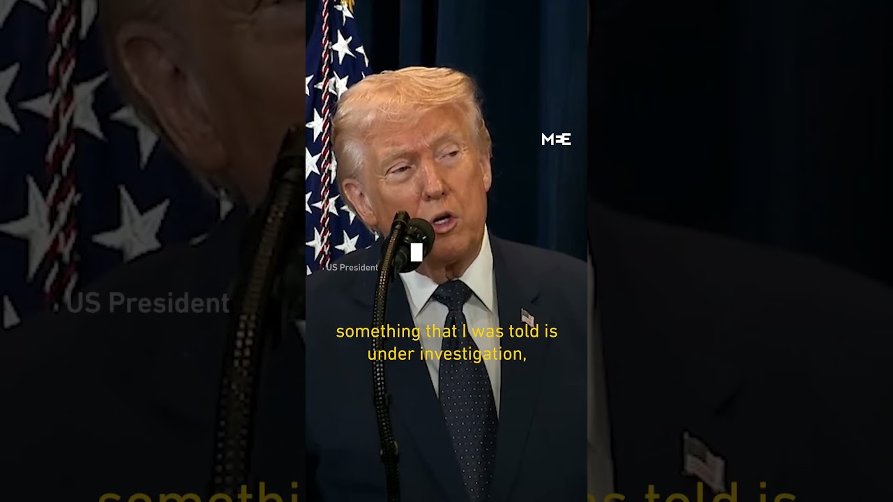 Trump suggests Iran may have bombed school with US-made Tomahawk