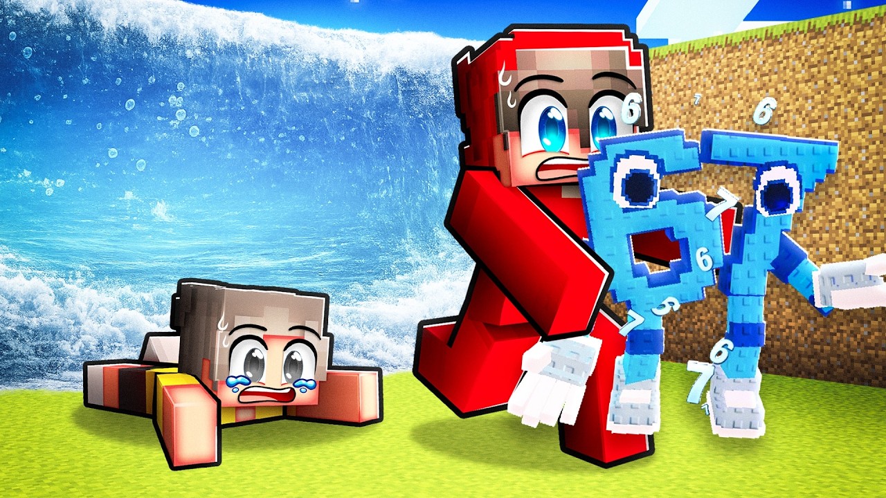 Escape Tsunami For BRAINROTS, in Minecraft!