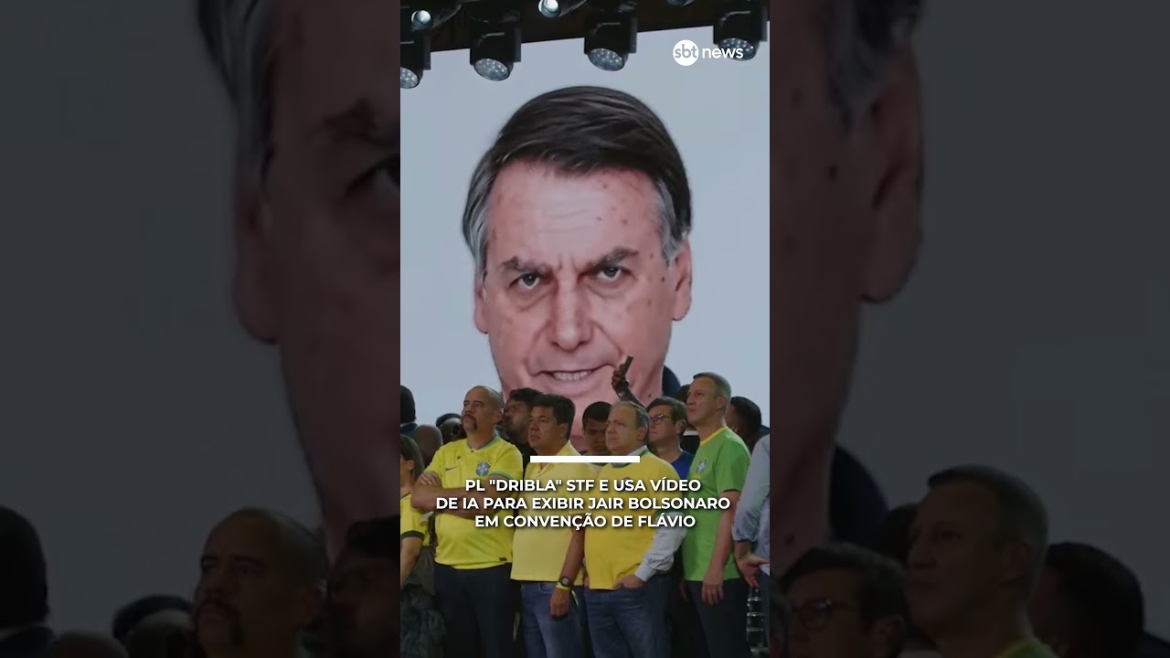 PL 'dribla' STF e exibir Jair Bolsonaro em vídeo de IA