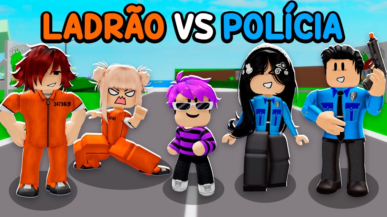 FAMÍLIA DE LADRÕES vs FAMÍLIA DE POLÍCIAIS (Brookhaven)