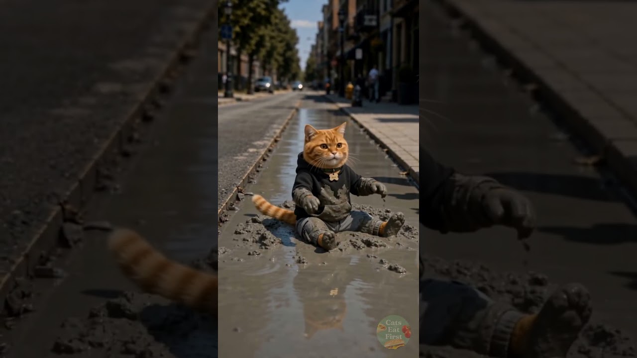 Gino Was Always Gino — Just Smaller & With Even Less Supervision 🐱😄
