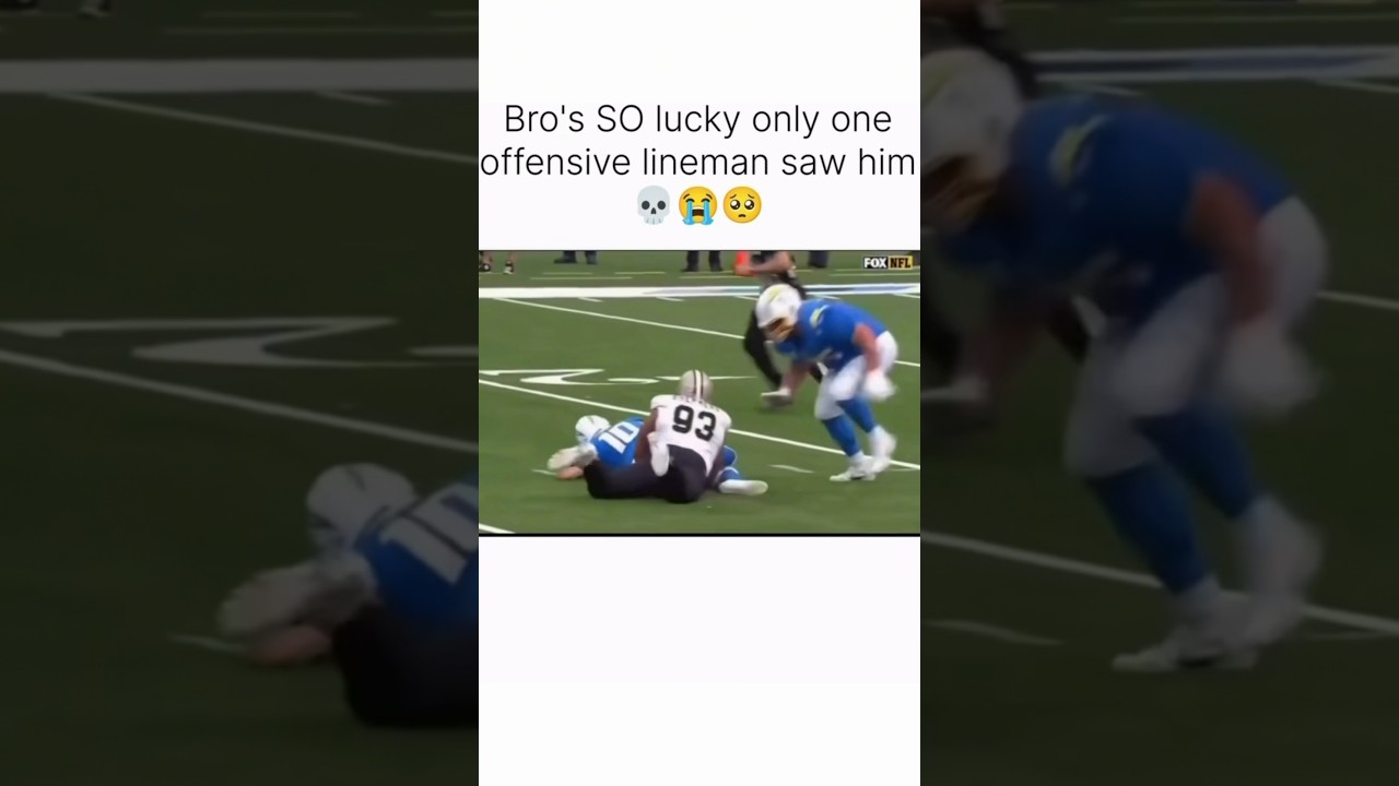 Bro Got Creamed 😮‍💨 #football #footballshorts #madden27 #madden26 #justinherbert #nfl