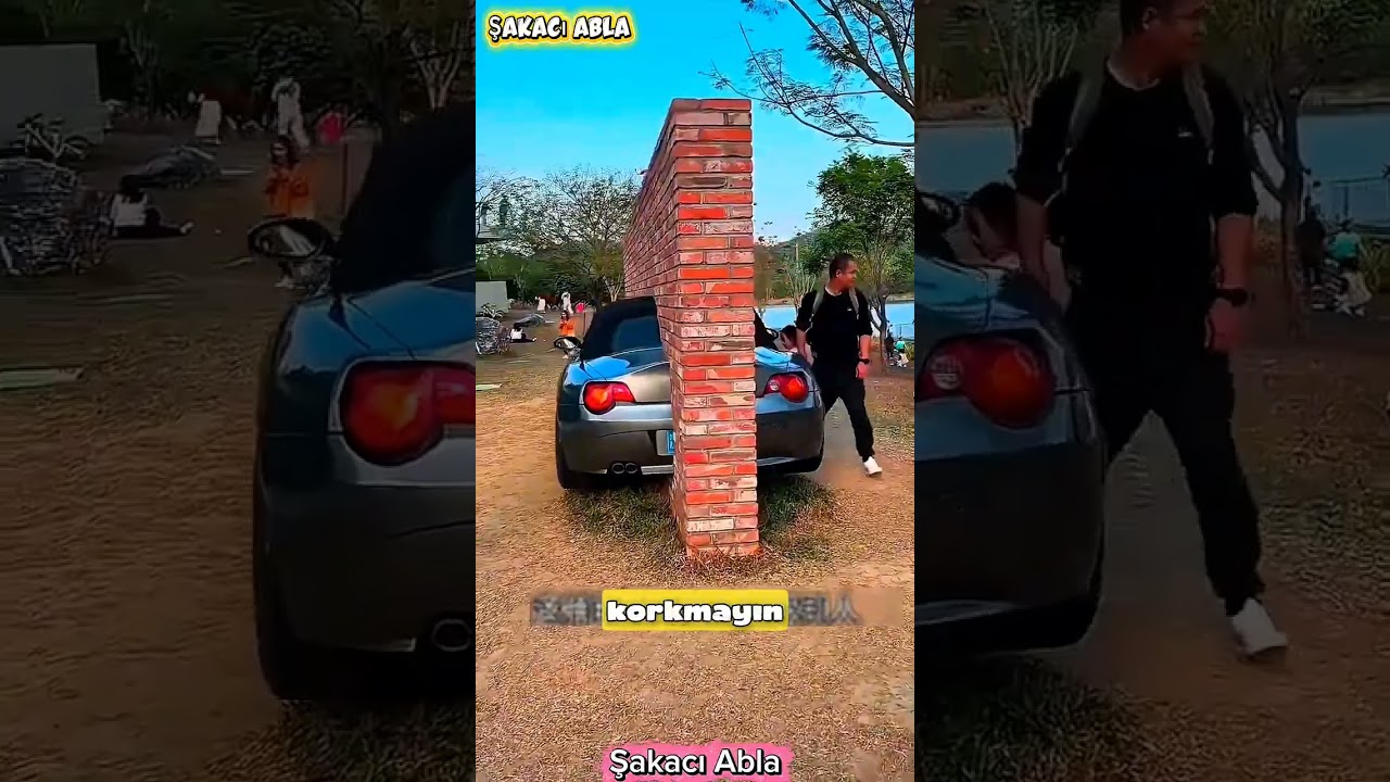 BABAMIN BMW'SİNİ ORTADAN İKİYE AYIRMIŞLAR! 😱