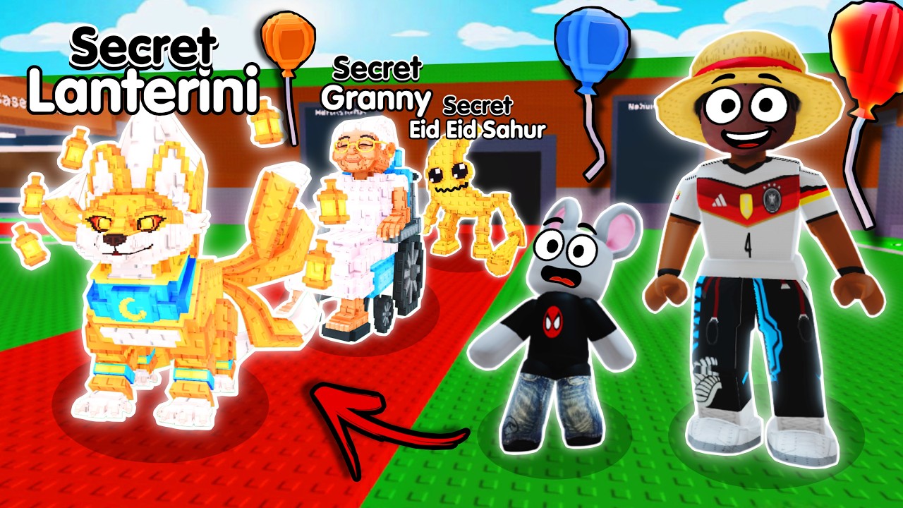 GRANNY BAZOOKA, EID EID SAHUR E FOXINI LANTERNINI NA ATUALIZAÇÃO DO ROUBE O BRAINROT!
