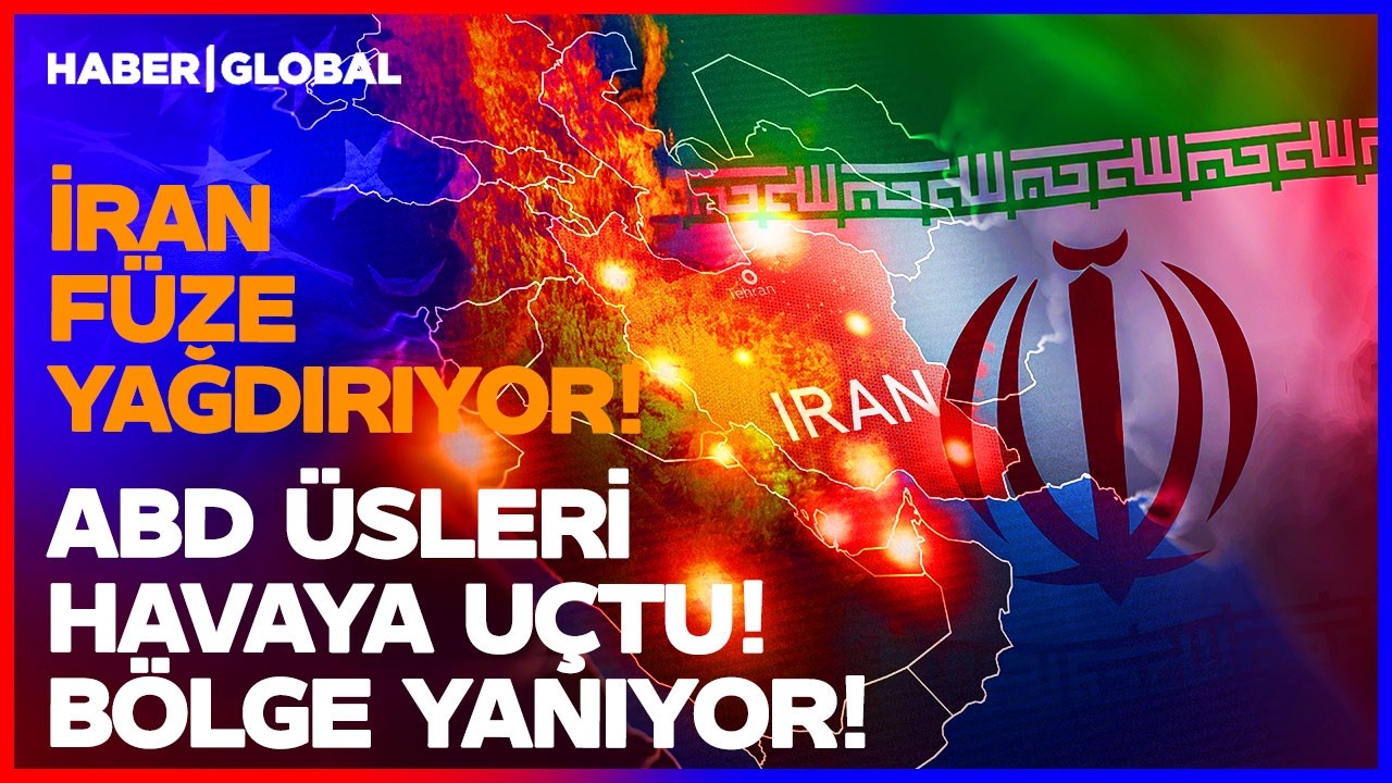 İRAN ABD'DEN ÇOK AĞIR İNTİKAM ALIYOR! Tahran Bölgeye Füze Yağdırıyor!