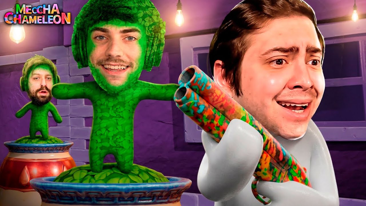 MEUS AMIGOS ESTÃO CAMUFLADOS | Meccha Chameleon #3
