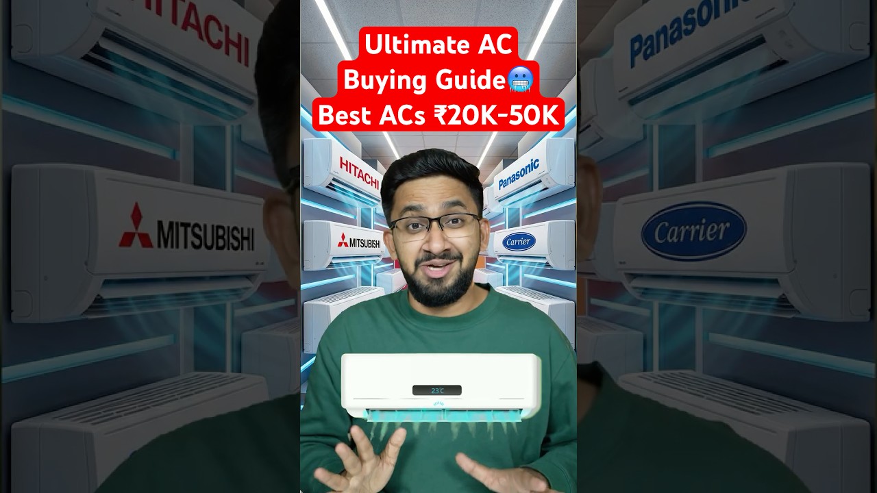AC vaanga poreengala?🥶 Best ACs from Rs 20000 to Rs 50000😍 Best AC Buying Guide 2026