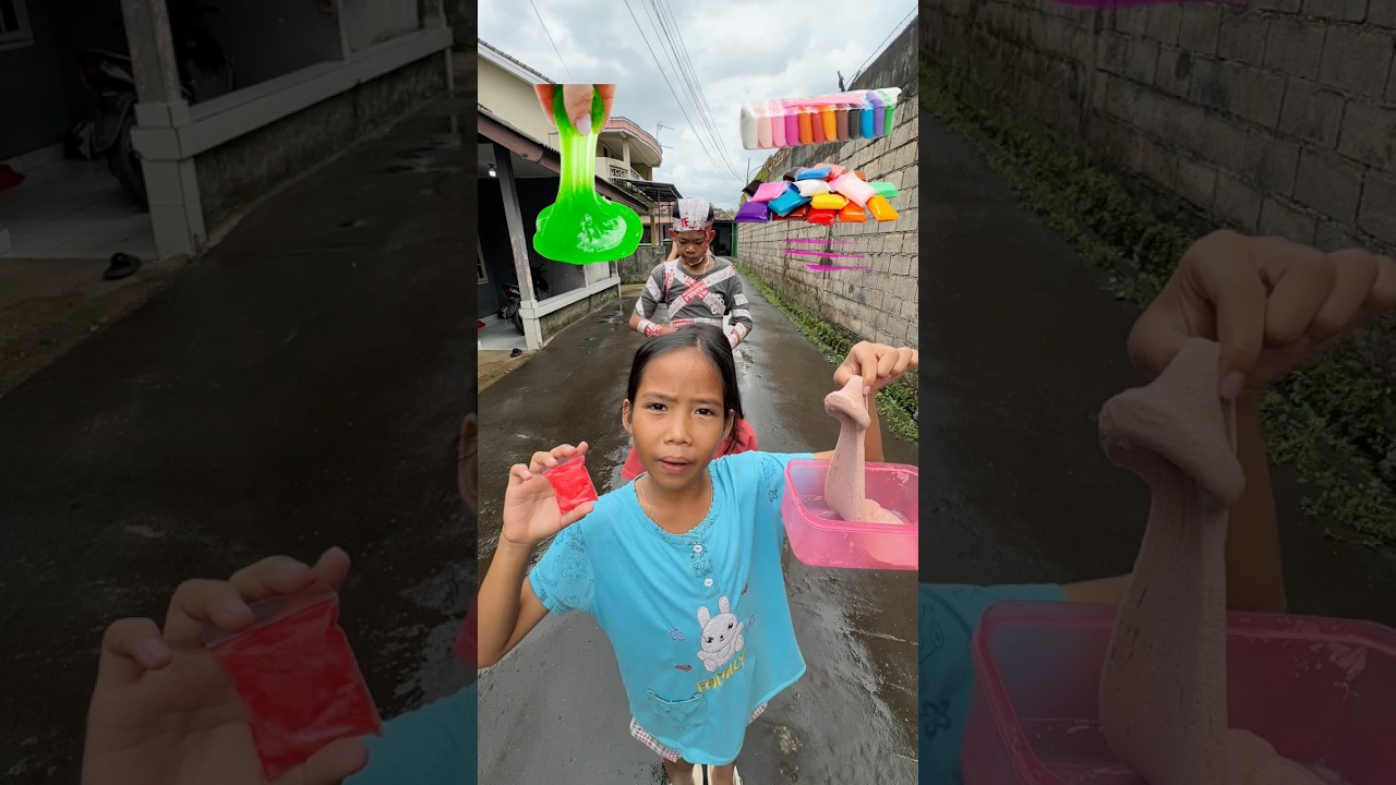 Main slime atau clay ??