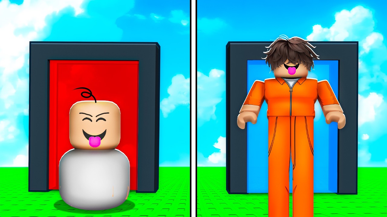 ربلوكس لو خيروك ترجع صغير ولا تصير طويل !