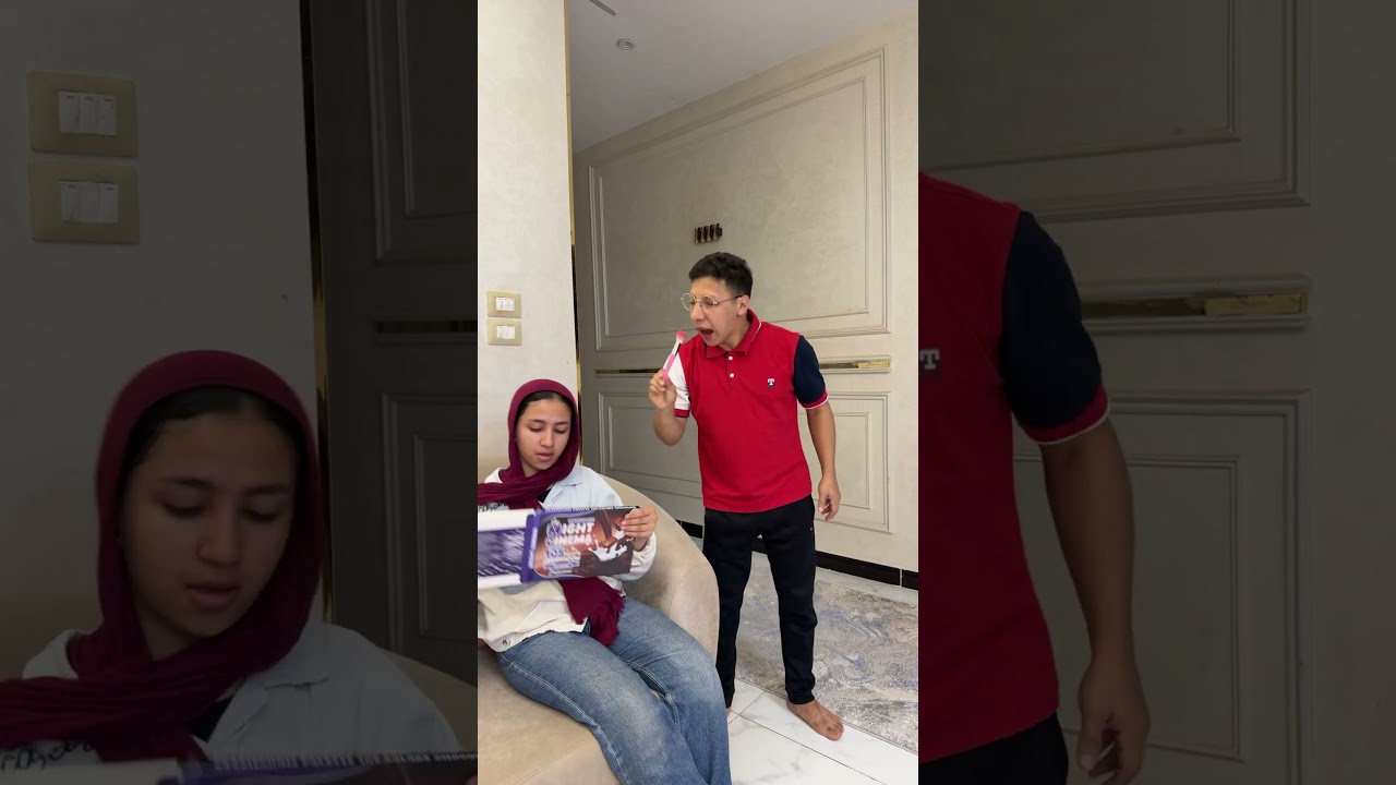 رد فعل بنتي على ساندوتش صغير 😀🤍😀