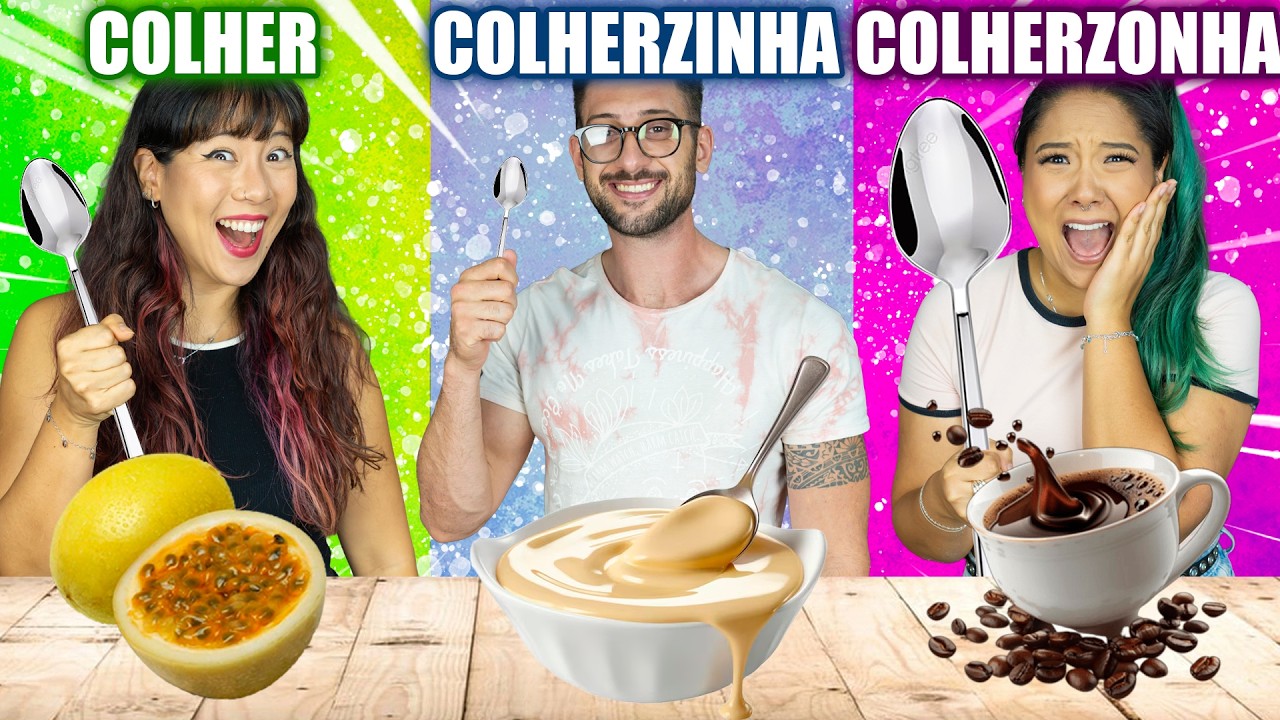 COLHER, COLHERZINHA ou COLHERZONA! | Blog das irmãs