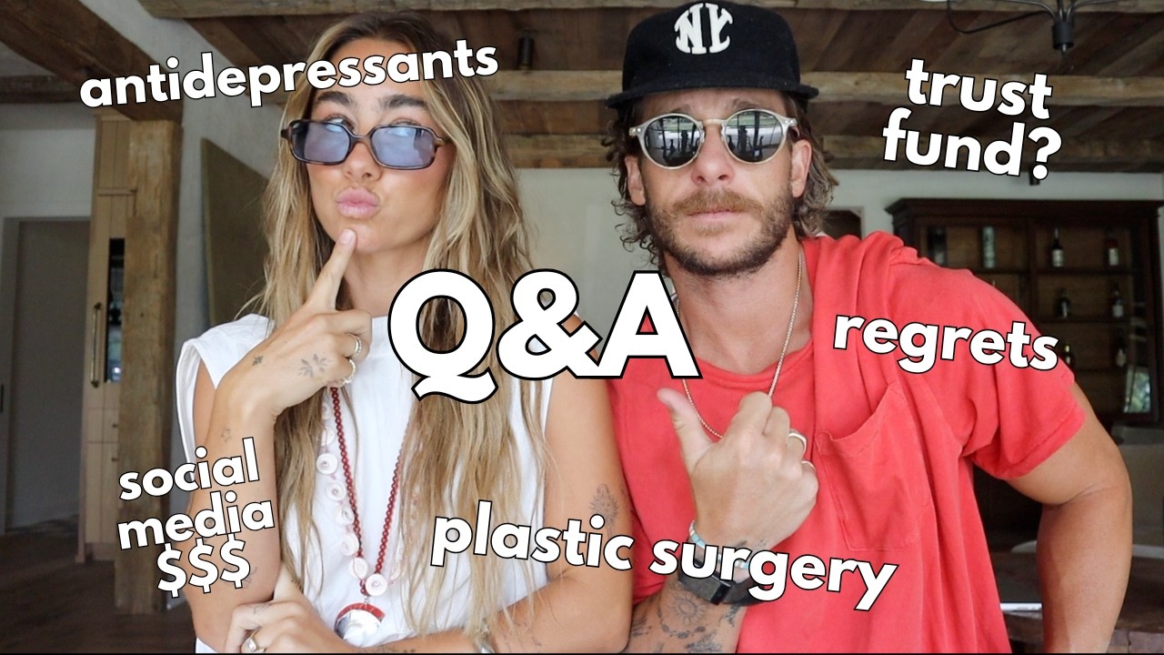 COMING CLEAN.. maybe a little too honest.. Q&A | Julia & Hunter