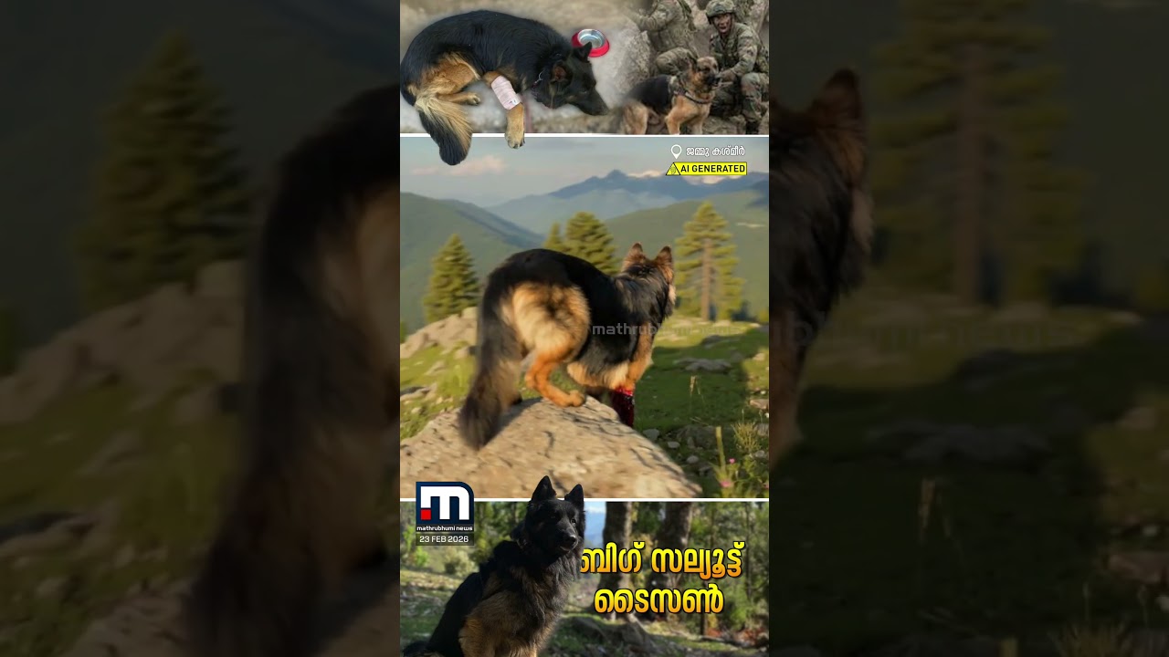 കാലിൽ വെടിയുണ്ട തുളഞ്ഞുകയറിയിട്ടും തളർന്നില്ല; സൈന്യത്തിനും രാജ്യത്തിനും അഭിമാനമായി ടൈസൺ | Tison