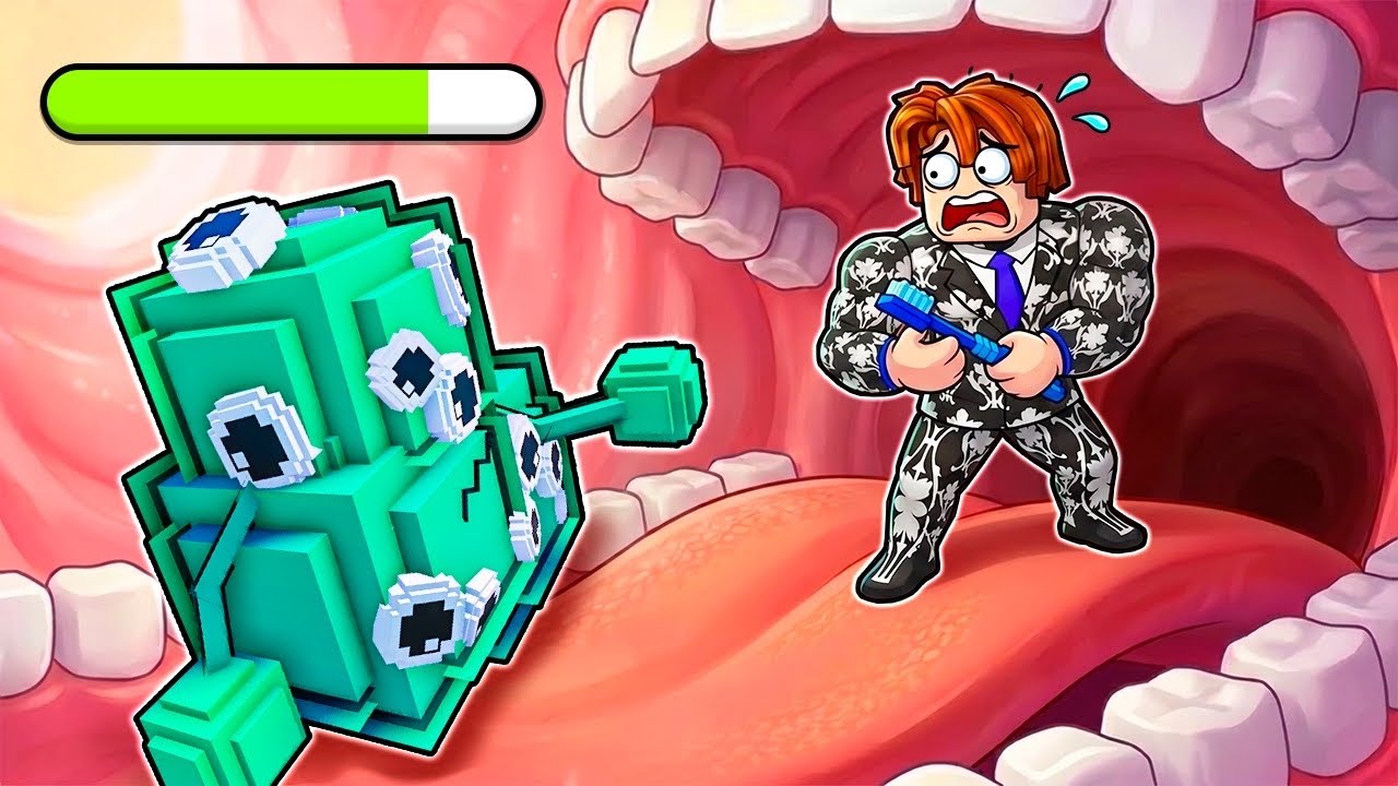 A BACTÉRIA QUER DEVORAR MEUS DENTES NO ROBLOX