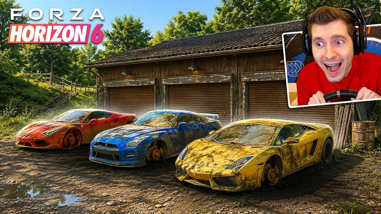 FORZA HORIZON 6 - ENCONTREI as GARAGEM ABANDONADAS! (TODAS)