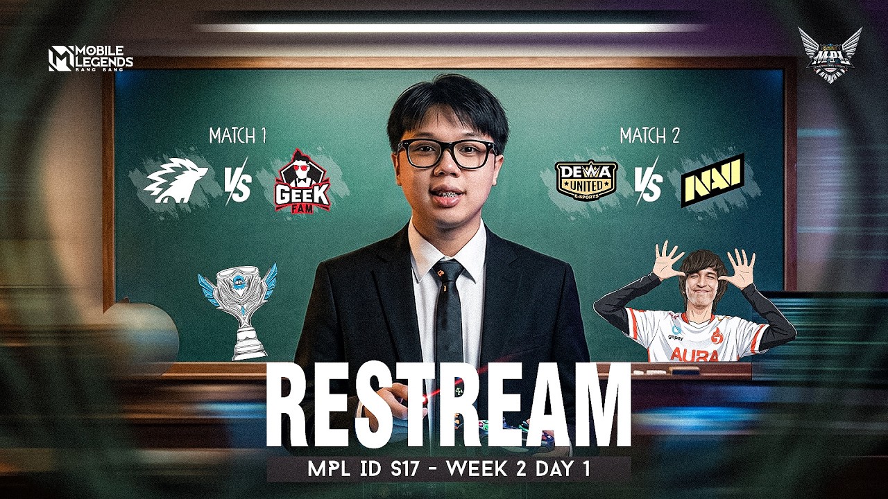 BIG MATCH!DEWA VS NAVI MPLD ID W2 D1 MPL S17|Topup di Lumi9.id