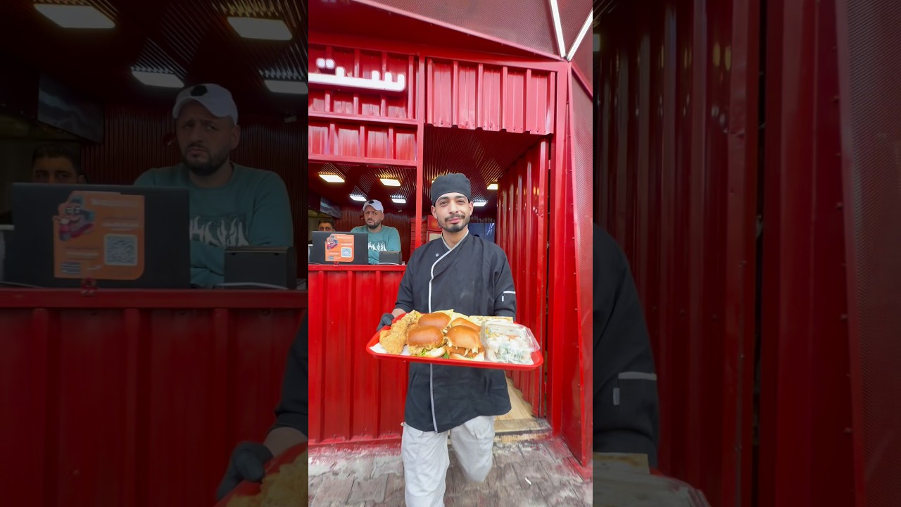 وصل الاكل 😂👌)نزار الحموي #shorts