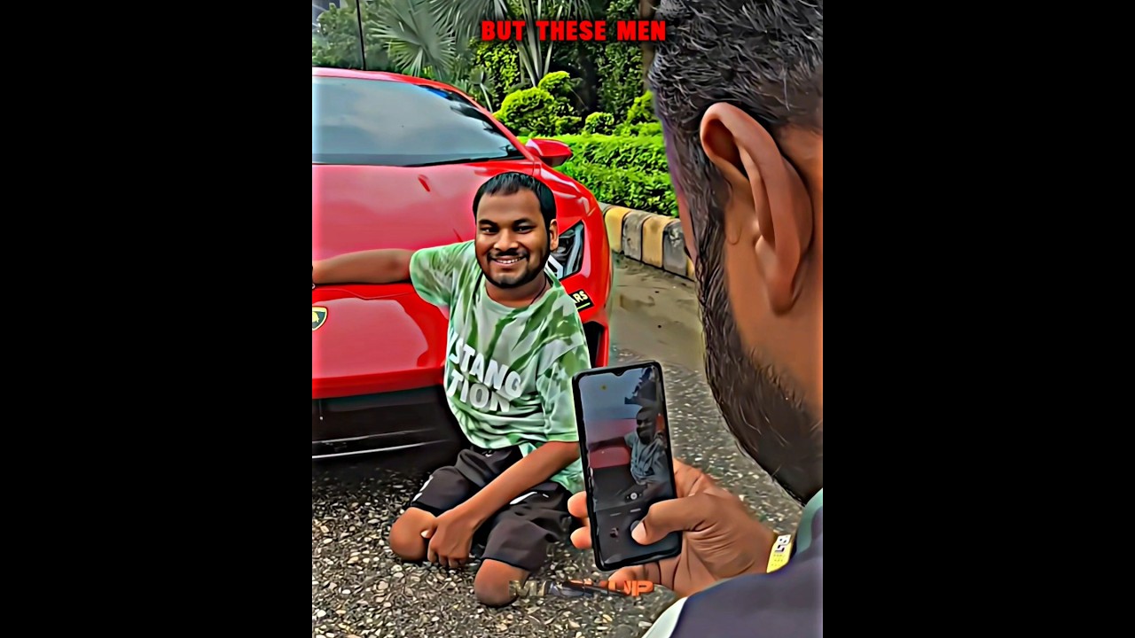others getting kicked while approaching car 🥲💔 #kindness #edit #shorts