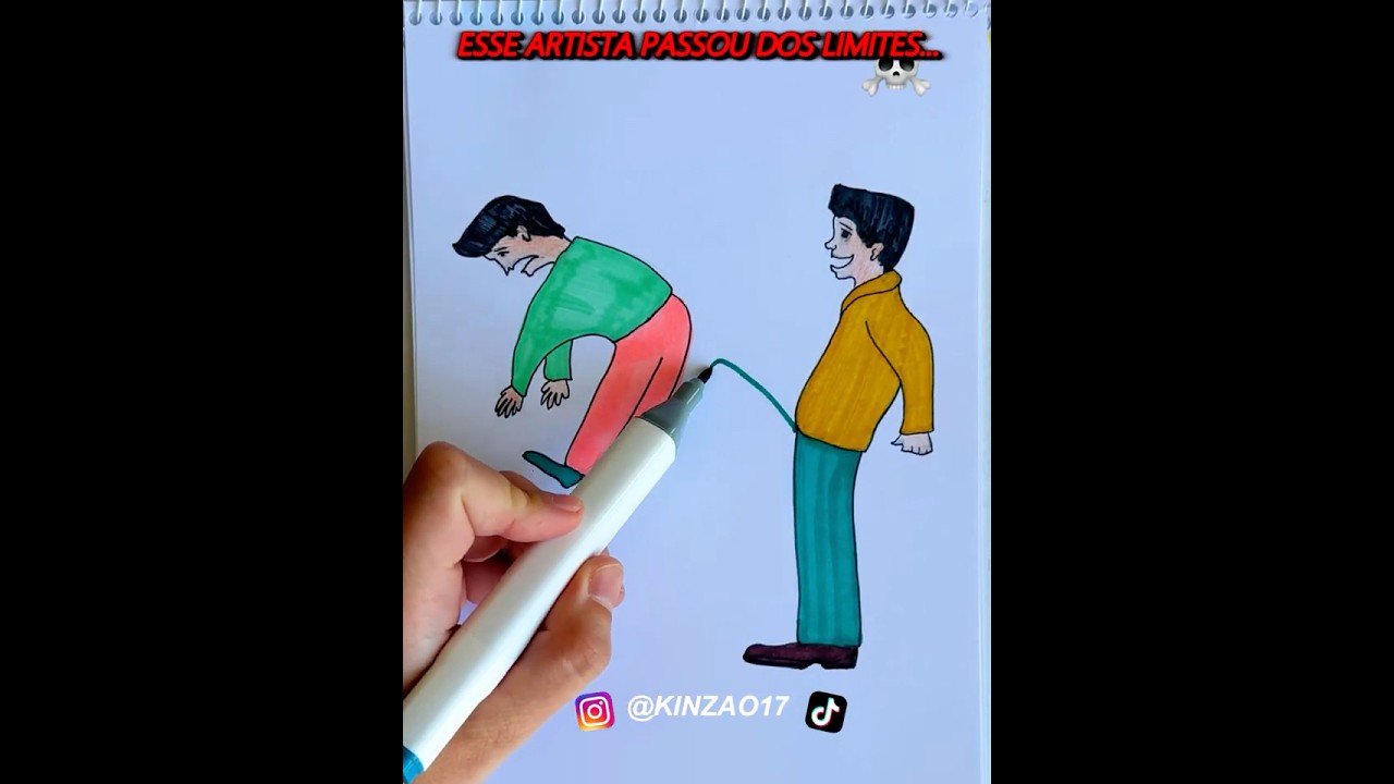 O ULTIMO DESENHO DESSE ARTISTA...😮