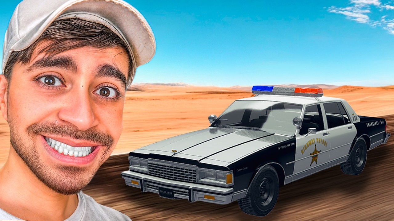 السفر الطويل #28: صنعت أقوى سيارة شرطة ؟!! 😳