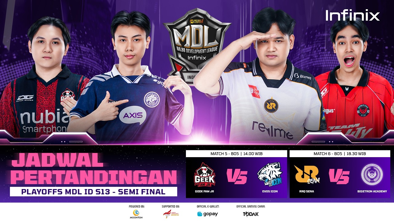 🔴LIVE | INFINIX MDL ID S13 | Babak Playoffs - Hari 3
