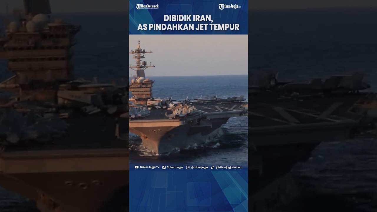 DIINCAR RUDAL IRAN, AS DISEBUT PINDAHKAN JET TEMPUR & ASET MILITER #Shorts