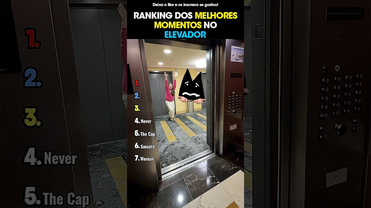 RANKING DOS MELHORES MOMENTOS NO ELEVADOR