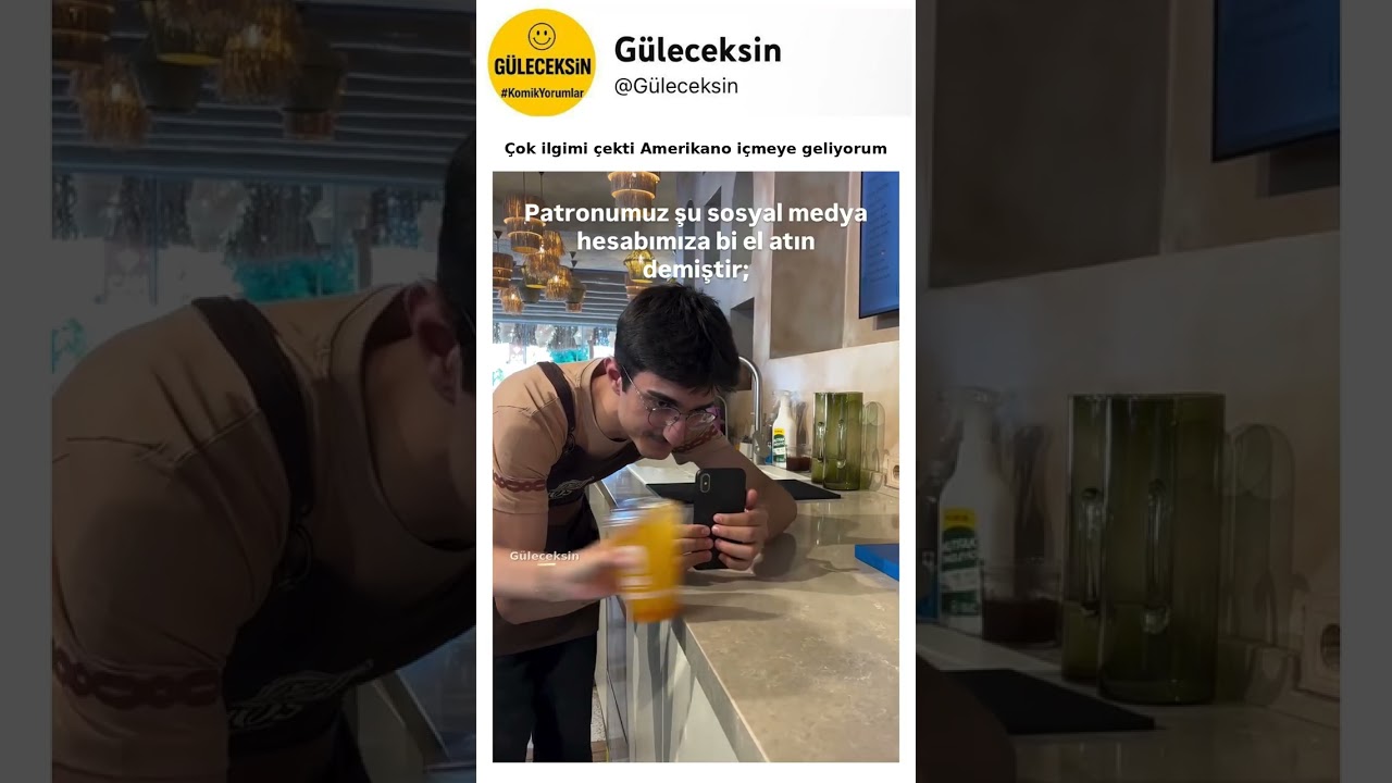 Çok ilgimi çekti Amerikano içmeye geliyorum