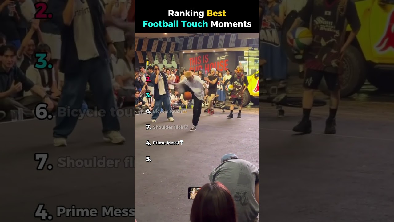 Ranking Best Football Touch Moments!⚽️